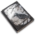 Miniatyrbillede 3 af 5: 3D Relief Notebook Journal Writing Embossed Notebook Journal Handmade Daily Notepad Antique Travel Diary(7.3\" x 5.1\" (Sort-Krage)