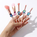 Miniatyrbillede 3 af 5: Stitch Makeup Brushes Set Interstellar Baby Anime Cartoon Tema Make Up Brush Set Kollektion Gaver til Unge Piger Kvinder