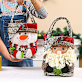 Miniatyrbillede 3 af 5: Shininglove Pose Candy Pose Julemand Elg Snemand Dukke Klud Tote Pose Julepynt Til Julegaver Gavepose-snemand
