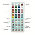 Miniatyrbild 8 av 10: 5m-40m LED-lampor Bluetooth RGB-lampor LED-bandlampor 25m