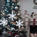 Miniatyrbilde 4 av 5: 3 stk julevindulysdekorasjoner, batteridrevne julevinduhengende hvite lysende snøfnuggformede LED-sugekopplampe