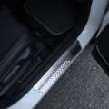 Miniatyrbild 3 av 3: 4PCS Utvändiga dörrtröskelskyddsskyddsskydd passar för Honda All New Vezel HRV HR-V 2022 (Silver)