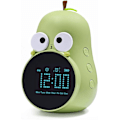 Miniatyrbillede 1 af 5: Børns lysende vækkeur Sød pære vækkeur Kreativt sengebordslampe Programmerbar nattelys Snooze vækkeur