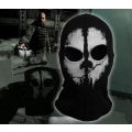 Miniatyrbilde 3 av 3: Ny Ghosts Balaclava Sykkel Skateboard Cosply Kostyme Hodeskallemaske