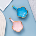 Pikkukuva 2 / 4: Monikäyttöiset kastikeastiat dippaukseen, keraamiset dippikulhot, pienet dippikastikkeet, syömäpuikkokotelot - musta - 11x7x2,3cm
