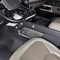 Miniatyrbillede 4 af 5: Til Land Rover Defender 90 110 130 20-23 Bil Central Kontrol Opbevaringsboks Partition Dekoration Trim Abs 2 stk Kulfiber Black