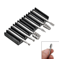 Miniatyrbild 7 av 8: 6 st HSS-fräsfrässlipbitar Burr Dremel Rotary Tool A