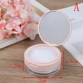Miniatyrbild 6 av 7: 7 Stil Tom kosmetisk Sifter Lös Burk Container Puff Box Mirr D