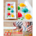 Miniatyrbild 6 av 8: 5 st DIY Runda Polymer Clay ter Molds Keramik Keramik gjutning Moul