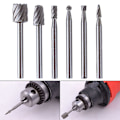 Miniatyrbild 2 av 8: 6 st HSS-fräsfrässlipbitar Burr Dremel Rotary Tool A