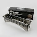 Miniatyrbild 1 av 8: Base Box Universal Clipper Limit Kamguide Byte av frisör Black 10 cells