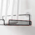 Miniatyrbild 7 av 8: Vägg Wifi Router Hylla Vardagsrum TV Set-Top Box Holde White