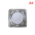 Miniatyrbild 1 av 8: 4cm Akryl Mynt Display Case Transparent Box Jubileums Med A4