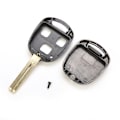 Miniatyrbild 3 av 6: BYTE MED 3 KNAPPAR FJÄRRKONNYCKEL FOB SKAL CASE FÖR LEXUS