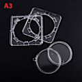 Miniatyrbild 1 av 8: 4cm Akryl Mynt Display Case Transparent Box Jubileums Med A3