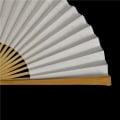 Miniatyrbild 8 av 8: 1 st Vit Vit Elegant Papper Hand Fan Bröllopsfest Favors B