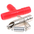 Miniatyrbild 8 av 8: Feeding Waterer Nippel Drinker För 8mm Vattenrör Vatten Conta