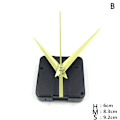 Miniatyrbild 1 av 8: 1 Set Silent Quartz Clock Movement Mechanism DIY Kit Batteri Po B