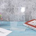 Miniatyrbild 7 av 8: T form dubbelsidig akrylskylt Korthållare Display Stand Meny A3