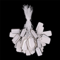 Miniatyrbild 1 av 8: 100X Etiketter Tie Strung Strung Pris Biljetter Smycken Watch Cloth Silver 0