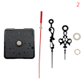 Miniatyrbild 1 av 8: 1 Set Silent Quartz Clock Movement Mechanism DIY Kit Batteri Po N2