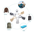 Miniatyrbild 3 av 8: 10st Fix Zipper Zip Slider Reparation Instant Kit Avtagbar Rescue Gold