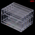 Miniatyrbild 1 av 8: 10 st inspelningstomt case o förvaringsbox genomskinlig D 10pcs