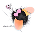 Miniatyrbild 1 av 8: Cat Stick Replacement Head paljetter Feather Wand Teaser Cat Fuzz 14