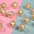 50 Styck Klar Choklad Box Tryffel Liner Blomma Candy Box Bouque 50 pcs