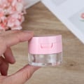 Miniatyrbild 5 av 7: 7 Stil Tom kosmetisk Sifter Lös Burk Container Puff Box Mirr D