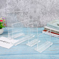 Miniatyrbild 2 av 8: T form dubbelsidig akrylskylt Korthållare Display Stand Meny A3
