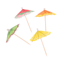 Miniatyrbild 4 av 8: 20ST Coconut Tree Watermelon Paper Paraply Cocktail Drink Fru 20pcs