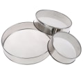 Miniatyrbild 5 av 8: Kök Mesh Mjöl Sifter Runt Rostfritt Stål Mjöl Siev 1(15CM)