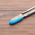 Miniatyrbild 8 av 8: 100st Köksknivar Cover Knif Point Gags Praktiskt skydd Blue