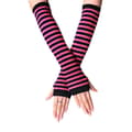 Vinter Höst Handled Arm Hand Arm Warmers Stickad ärm Varm Fi Rose red