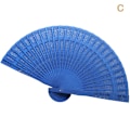 Miniatyrbild 1 av 8: Mode Bröllop Hand Doftande Party snidade Bambu Folding Fan C