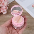 Miniatyrbild 4 av 7: 7 Stil Tom kosmetisk Sifter Lös Burk Container Puff Box Mirr D