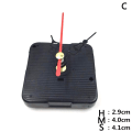 Miniatyrbild 1 av 8: 1 Set Silent Quartz Clock Movement Mechanism DIY Kit Batteri Po C