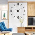 Miniatyrbild 7 av 8: 3D självlysande väggklocka Ramlös akryl DIY digital klocka vägg Luminous clock