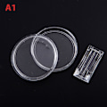 Miniatyrbild 1 av 8: 4cm Akryl Mynt Display Case Transparent Box Jubileums Med A1