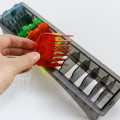 Miniatyrbild 4 av 8: Base Box Universal Clipper Limit Kamguide Byte av frisör Black 10 cells