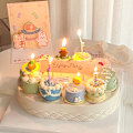 Miniatyrbild 7 av 8: Transportör Sushi hine 360 graders automatisk roterande cupcakes Turn A
