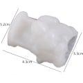 Miniatyrbillede 5 af 5: Julemand Form, Juleresin Form, Santa Resin Form, Smykke Resin Støbning Former, Håndlavet Silikon Form til Resin Lysfremstilling Former C claus-bee