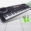 Miniatyrbild 8 av 11: Barn Piano Keyboard 61 tangenter Multifunktionell Elektronisk Keyboard Learing Musikinstrument Leksak för Pojkar och Flickor med Strömkälla