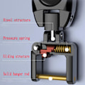 Pikkukuva 3 / 3: Infiniti Avaimenperä, Metalli Auton Avaimenperä Vaihto Infiniti G35 G37 Q50L QX50 Q50 QX56 Q60 QX60 QX70 Q70L QX80, Avaimenperä Auton Tarvikkeille