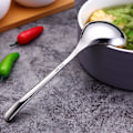 Miniatyrbillede 2 af 5: Små øser, Sovs øser, Sovs og suppe skeer øser, 4 pakke SUS 304(18/10) Ikke-magnetisk rustfrit stål 8'' øser