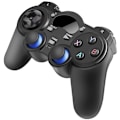 Miniatyrbilde 3 av 5: USB Trådløs Spillkontroll Gamepad for PC/Bærbar datamaskin (Windows XP/7/8/10) & PS3 & Android & Steam - [Svart]