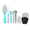 Miniatyrbild 3 av 11: 8 st multifunktionell manikyr pedikyr nagelklippare set nagelvård kit verktyg (8 st)