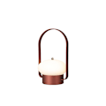 Miniatyrbilde 3 av 6: Trådløs Lantern Bordlampe LED, Bærbar Camping Lanternelykt Dimbar, Berøringslampe Oppladbar for Soverom, Utendørs, 3 Fargetemperaturer red