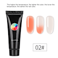 Miniatyrbillede 7 af 11: Kvinders Temperaturændrende Negle UV Gel Gradient Farve Negle Forlængelse Lim Kunst Manicure (02)